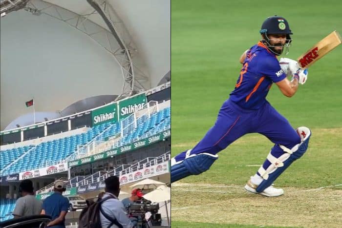 Watch: Fire Breaks Outside Dubai International Cricket Stadium Before IND vs AFG Match In Asia Cup